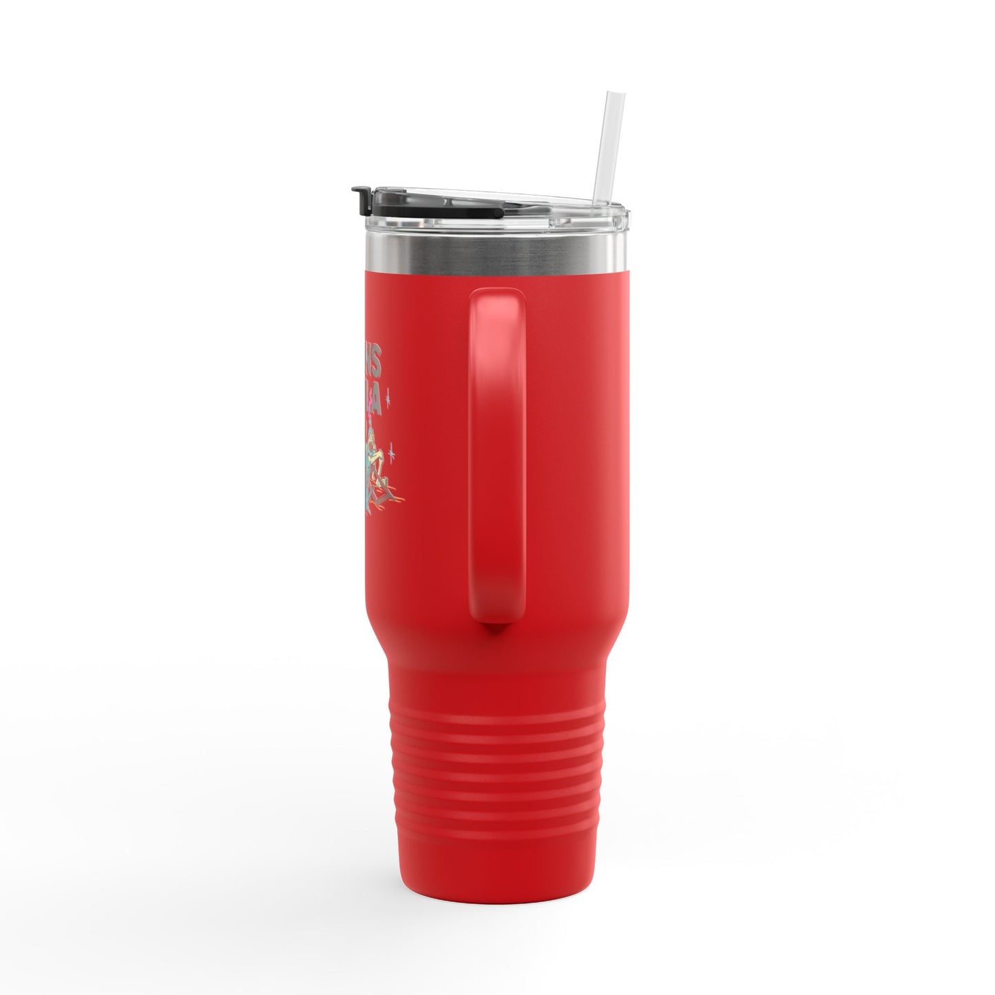 Insulated Travel Mug - Volans Tequila Design, 40oz Adventure Companion