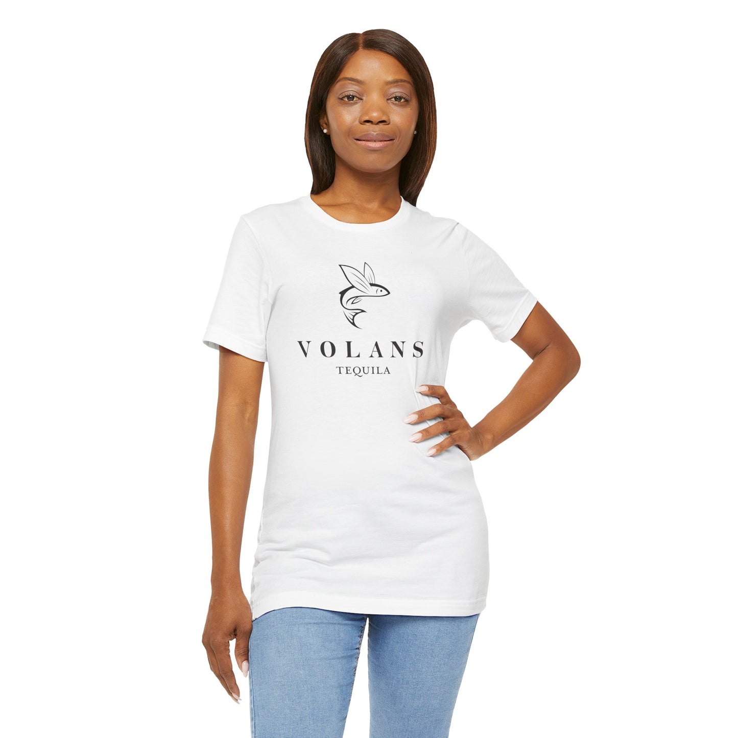 Volans Tequila Short Sleeve Tee in White