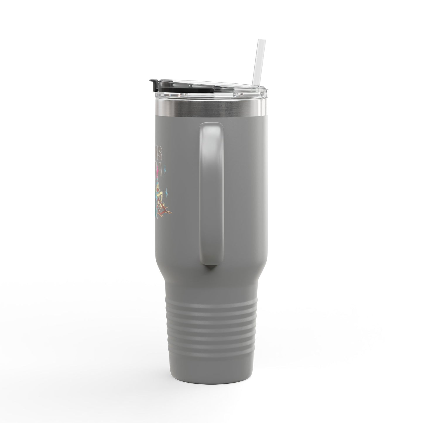 Insulated Travel Mug - Volans Tequila Design, 40oz Adventure Companion