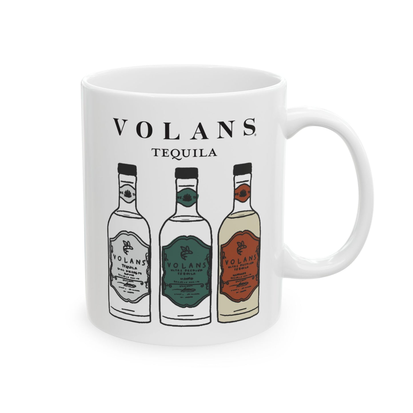Whiskey Lover's Ceramic Mug – 11oz & 15oz Custom Drinkware